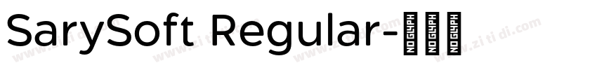SarySoft Regular字体转换